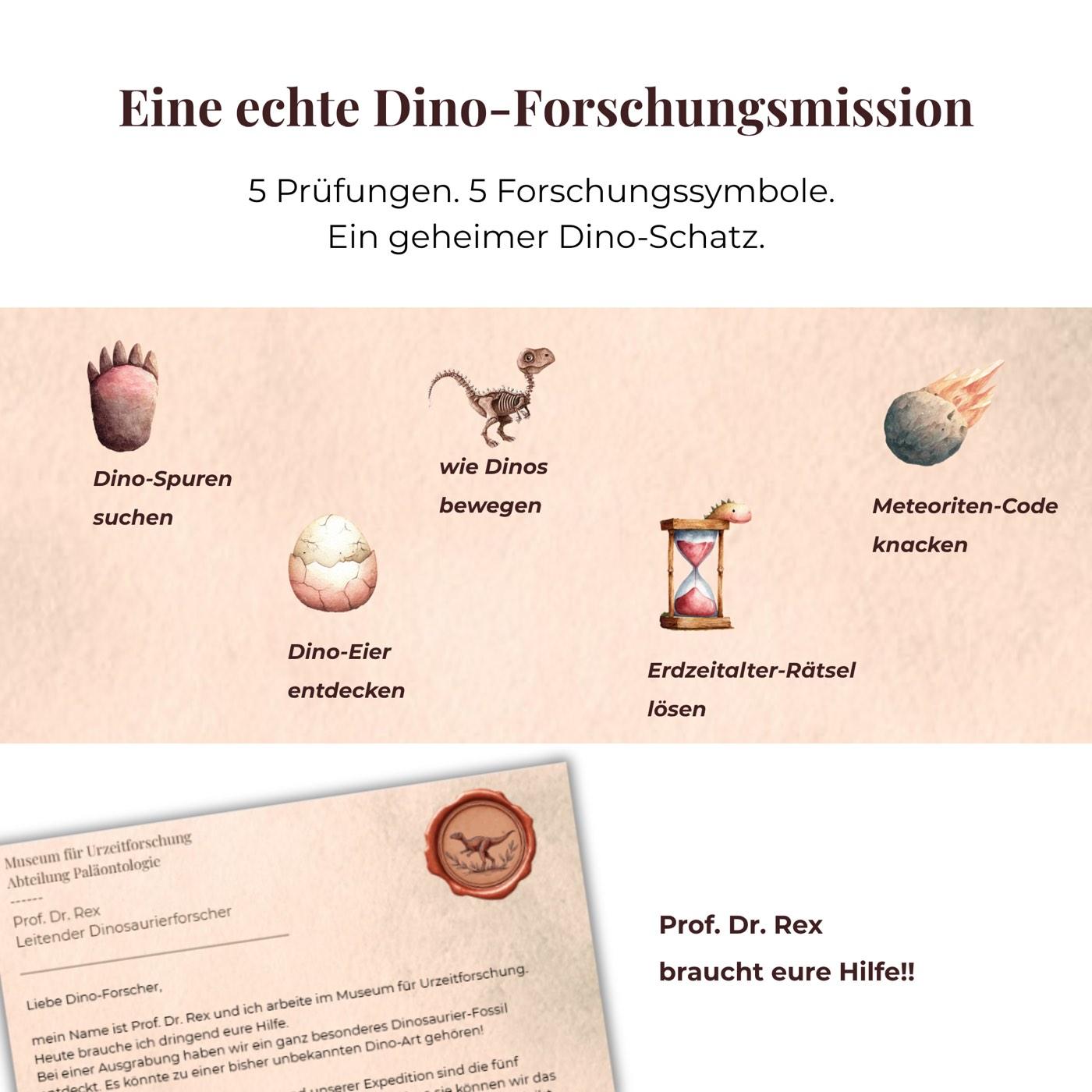 Dino-Forscher Schnitzeljagd – Vorschau 2