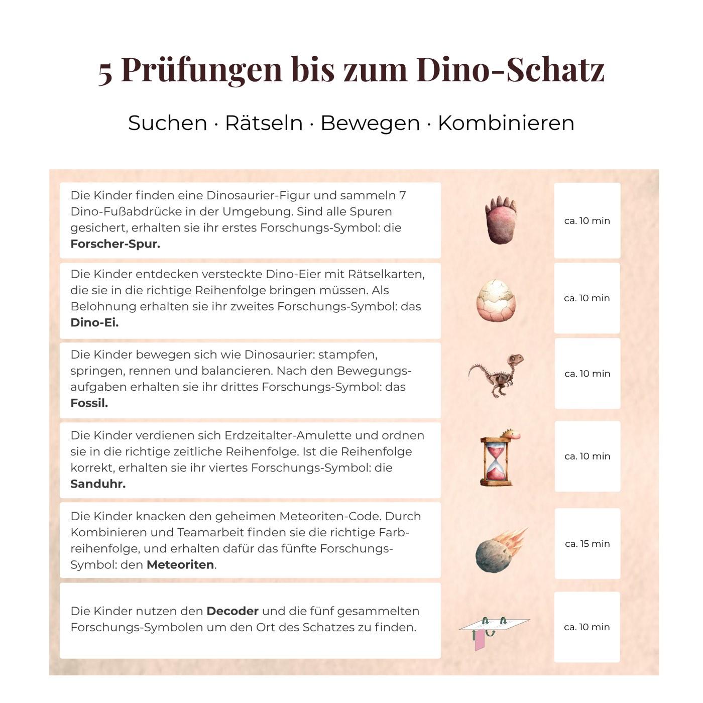 Dino-Forscher Schnitzeljagd – Vorschau 5