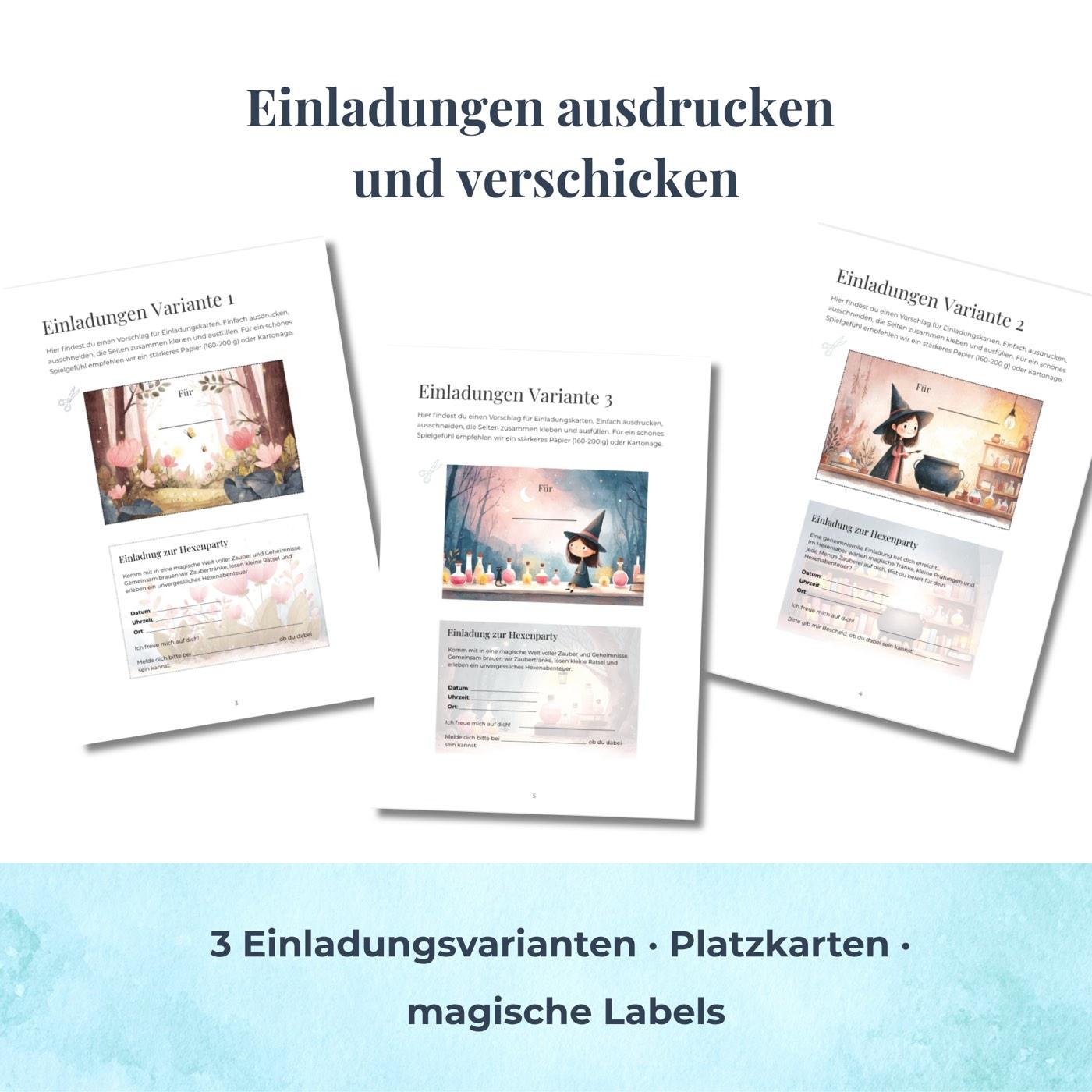 Hexenparty-Set – Vorschau 3