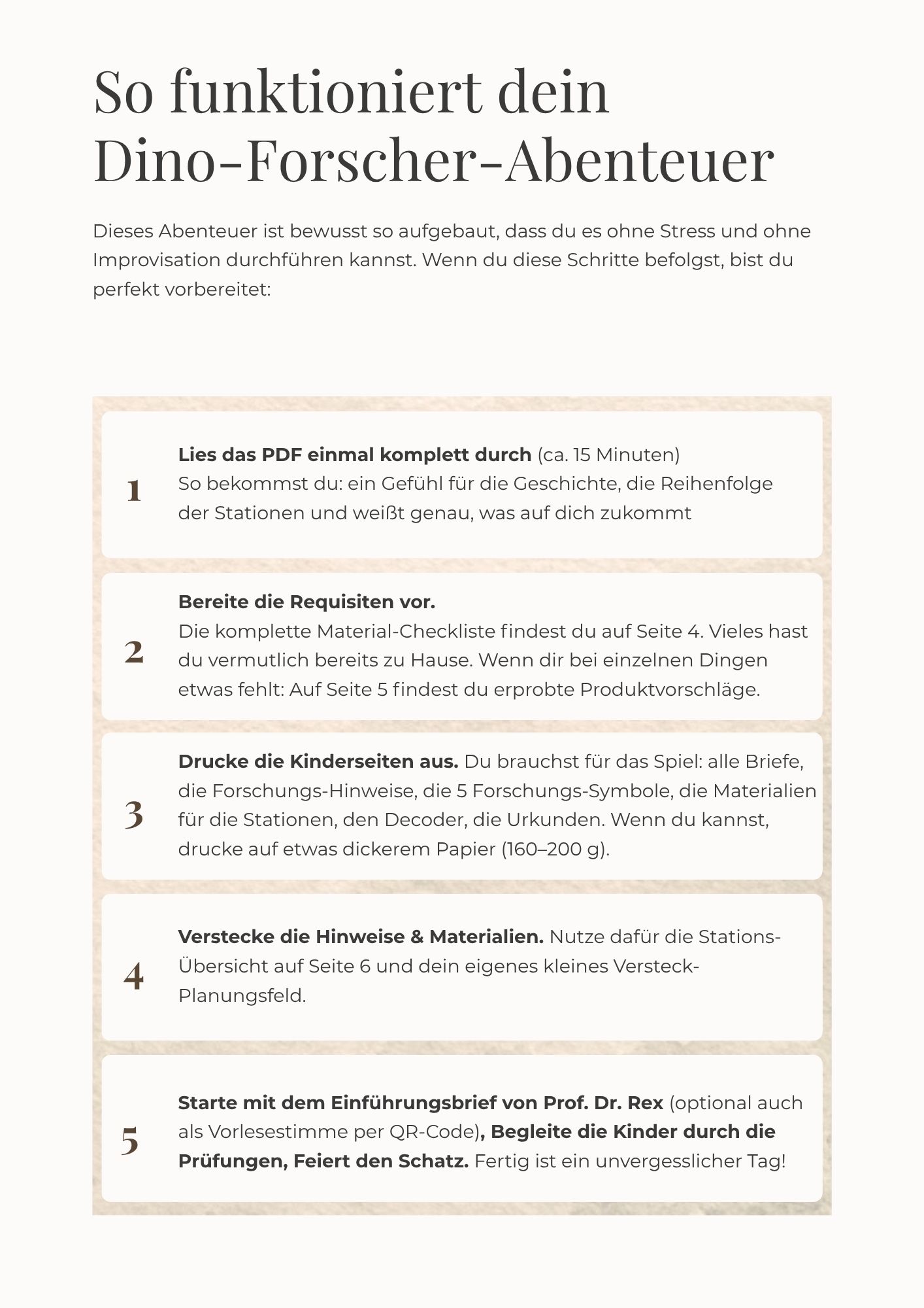 Dino-Forscher Schnitzeljagd – Vorschau 3
