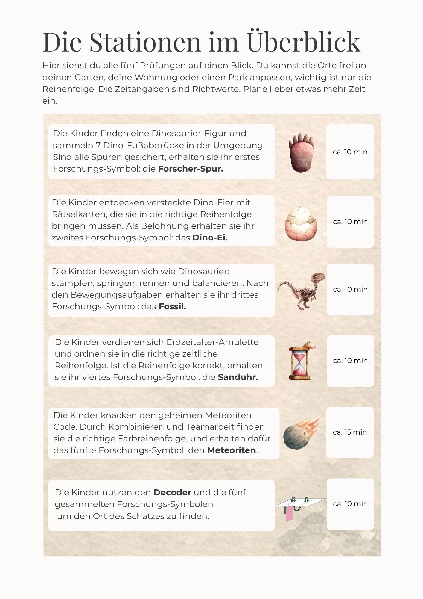 Dino-Forscher Schnitzeljagd – Vorschau 5